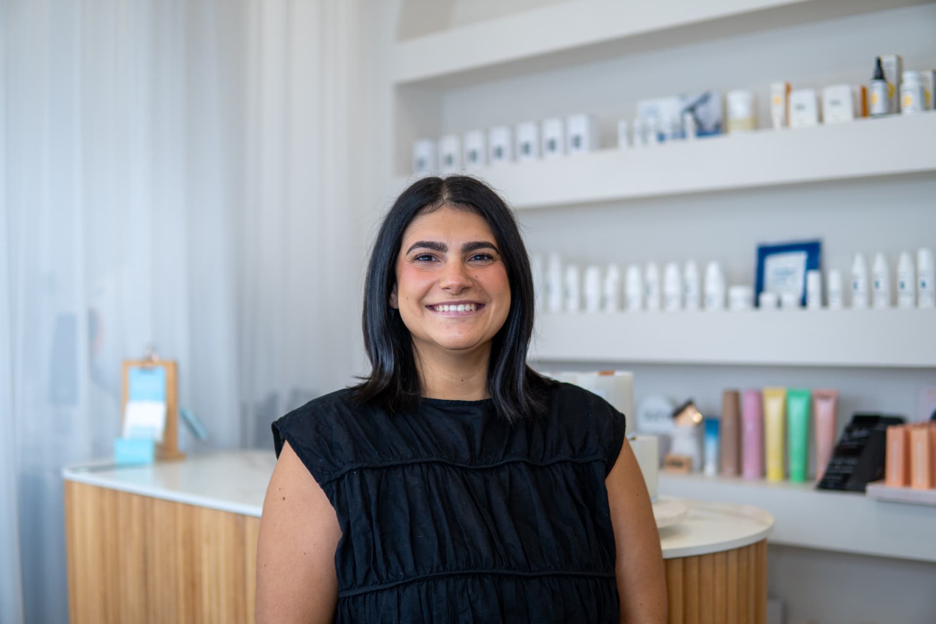 Joy, senior skin and beauty therapist at Belle Lueur